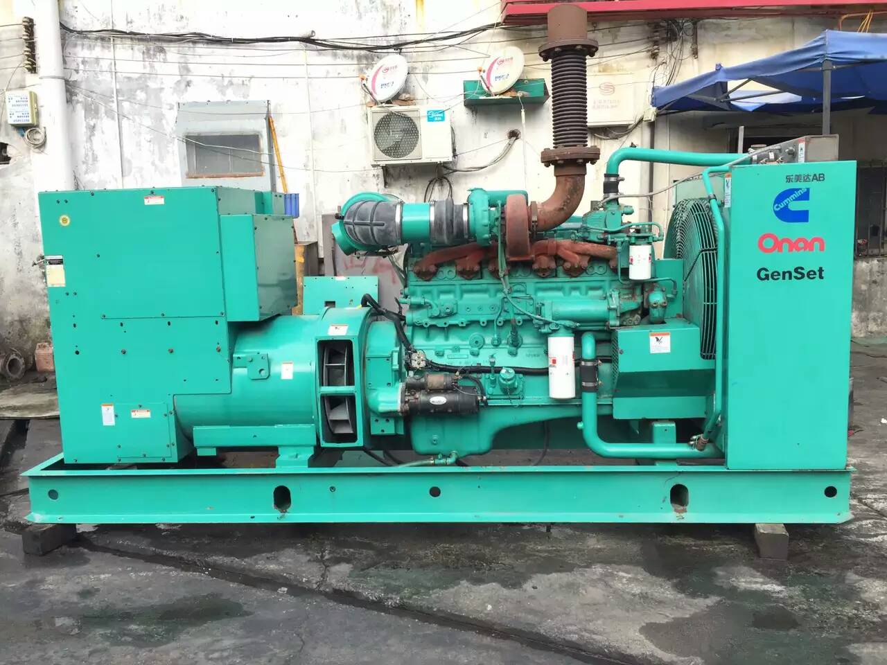 彬县租赁发电机-柴油发电机不正常冒烟的原因